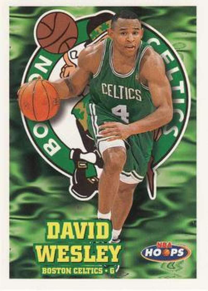 Amazon.com: 1997-98 NBA Hoops Series 1#18 David Wesley Boston